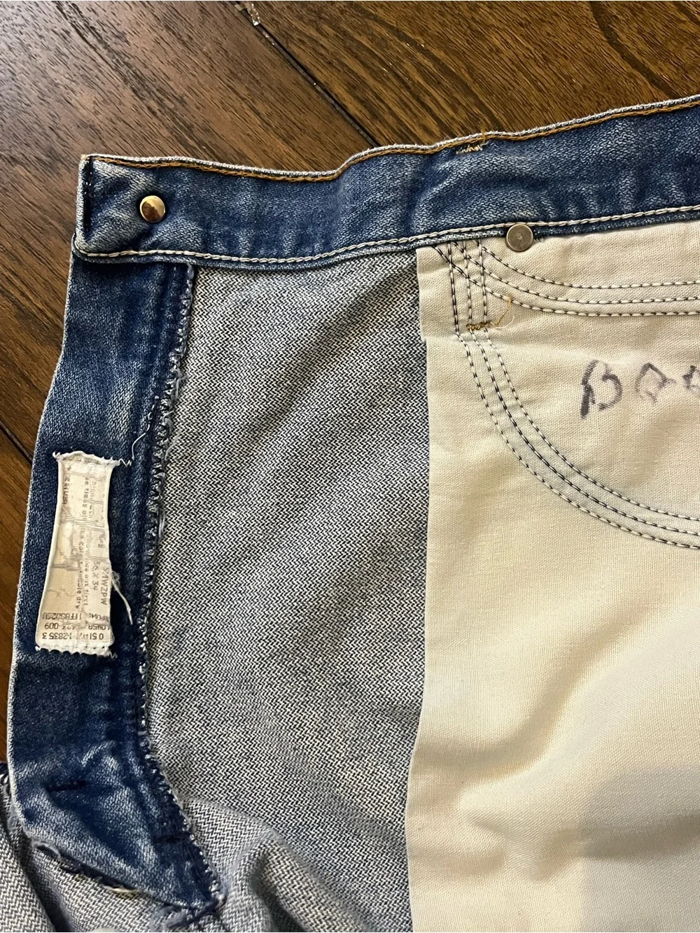 Vintage Wrangler USA Made High Rise Relaxed Straight Jeans 36x32